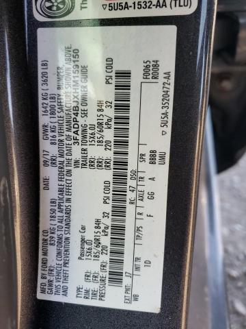 Photo 10 from auction – 2017 FORD FIESTA SE with VIN 3FADP4BJXHM159150