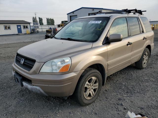 Photo 2 from auction – 2003 HONDA PILOT EXL with VIN 2HKYF186X3H566996