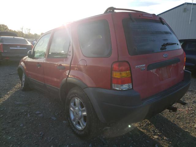 Photo 3 from auction – 2002 FORD ESCAPE XLT with VIN 1FMYU03112KC16678