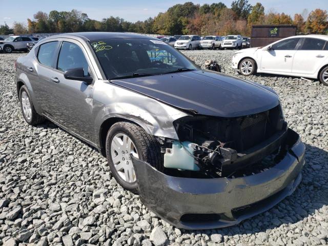 DODGE AVENGER SE 2013 with VIN 1C3CDZAB2DN650791 - Photo from auction