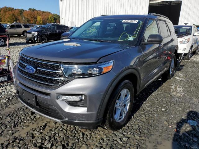 Photo 2 from auction – 2021 FORD EXPLORER X with VIN 1FMSK8DH1MGB75724