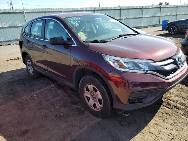 Photo 1 from auction – 2015 HONDA CR-V LX with VIN 5J6RM4H3XFL074335