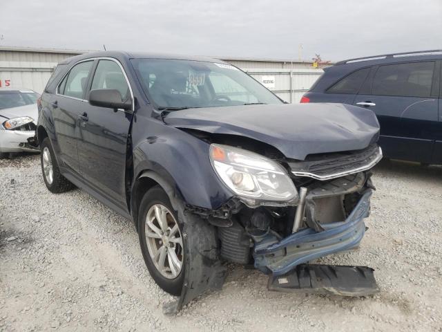 CHEVROLET EQUINOX LS 2017 with VIN 2GNFLEEK3H6260833 - Photo from auction