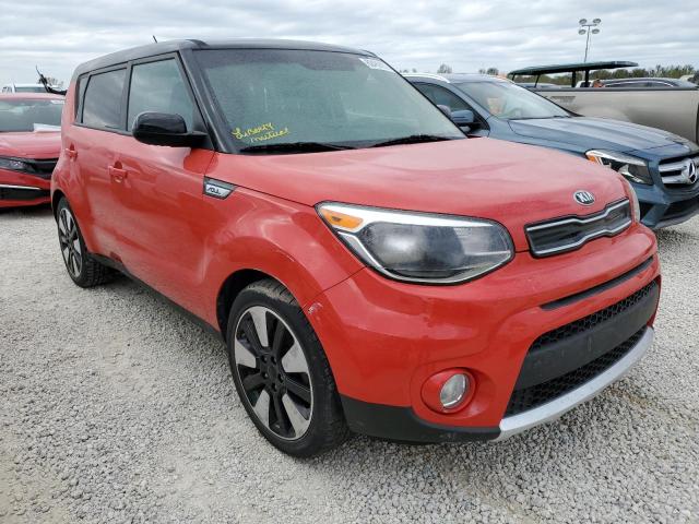 KIA SOUL + 2018 with VIN KNDJP3A51J7595400 - Photo from auction