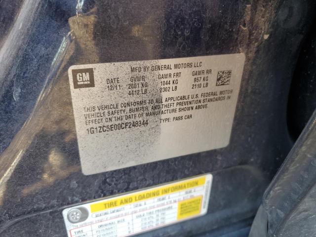 Photo 10 from auction – 2012 CHEVROLET MALIBU 1LT with VIN 1G1ZC5E00CF248344