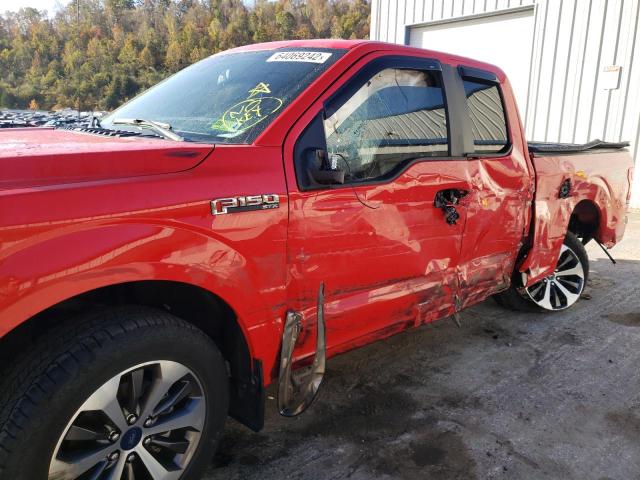 Photo 9 from auction – 2019 FORD F150 SUPER with VIN 1FTEX1EP6KFB02187