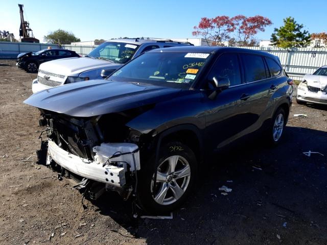 Photo 2 from auction – 2021 TOYOTA HIGHLANDER with VIN 5TDCZRAH9MS036493