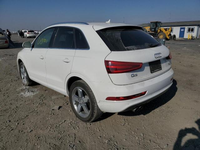 Photo 3 from auction – 2015 AUDI Q3 PRESTIG with VIN WA1GFCFS3FR013380