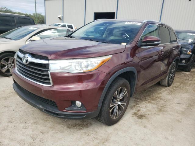 Photo 2 from auction – 2016 TOYOTA HIGHLANDER with VIN 5TDKKRFH2GS184966