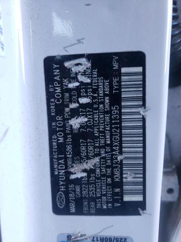 Photo 10 from auction – 2016 HYUNDAI TUCSON LIM with VIN KM8J33A4XGU211395