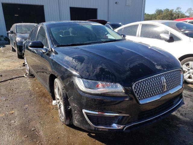 LINCOLN MKZ SELECT 2017 with VIN 3LN6L5CC2HR614849 - Photo from auction