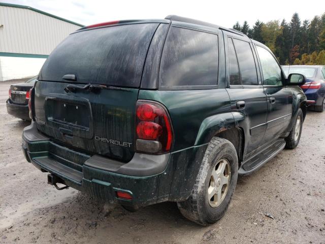 Photo 4 from auction – 2002 CHEVROLET TRAILBLAZE with VIN 1GNDT13S422524701