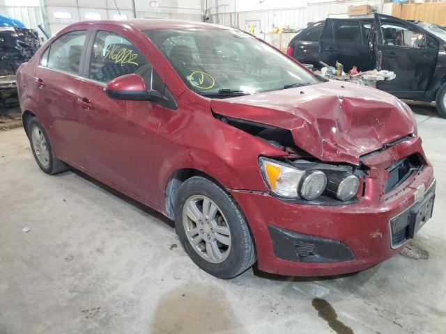 CHEVROLET SONIC LT 2015 with VIN 1G1JC5SB7F4220348 - Photo from auction