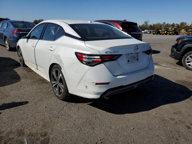 Photo 3 from auction – 2021 NISSAN SENTRA SR with VIN 3N1AB8DV6MY232426