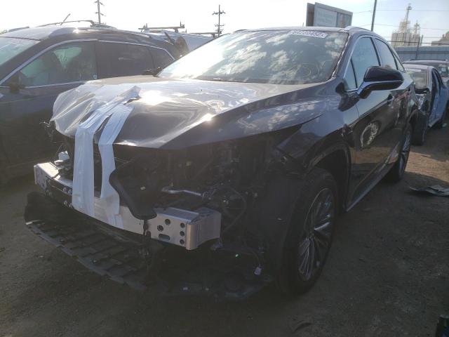 Photo 2 from auction – 2022 LEXUS RX 450H with VIN 2T2JGMDAXNC075517