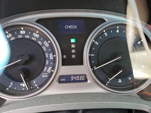 Photo 8 from auction – 2009 LEXUS IS 250 with VIN JTHBK262995106985