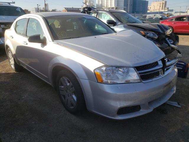 DODGE AVENGER SE 2012 with VIN 1C3CDZAG4CN258941 - Photo from auction