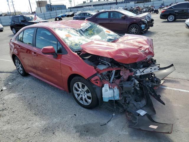 TOYOTA COROLLA 2020 with VIN 5YFEPRAE7LP049528 - Photo from auction