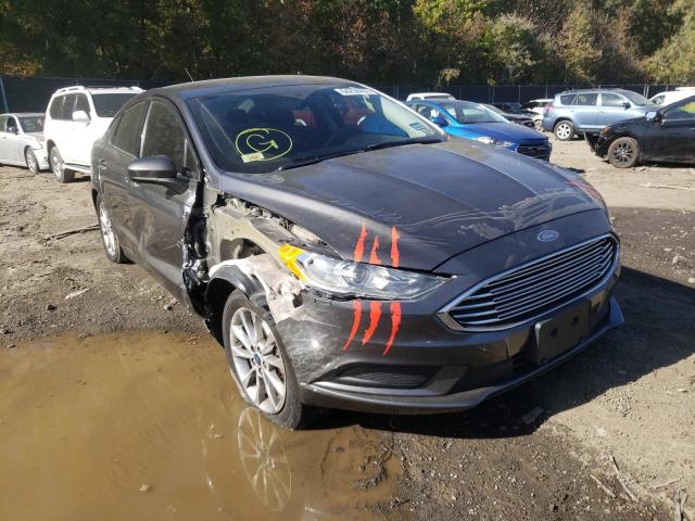 FORD FUSION SE 2017 with VIN 3FA6P0H77HR173801 - Photo from auction