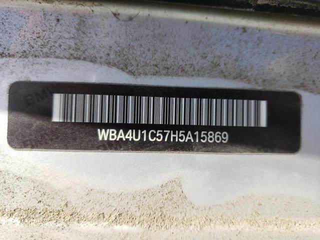 Photo 10 from auction – 2017 BMW 440XI with VIN WBA4U1C57H5A15869