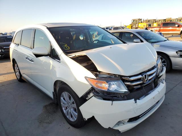 HONDA ODYSSEY EX 2014 with VIN 5FNRL5H64EB092615 - Photo from auction