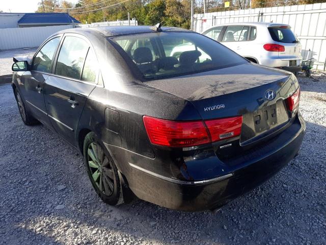 Photo 3 from auction – 2009 HYUNDAI SONATA SE with VIN 5NPEU46F19H569565