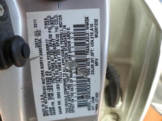 Photo 10 from auction – 2011 MITSUBISHI ENDEAVOR L with VIN 4A4JN2AS5BE034192