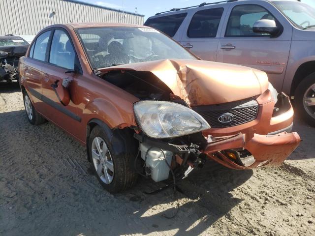 KIA RIO BASE 2009 with VIN KNADE223296572295 - Photo from auction