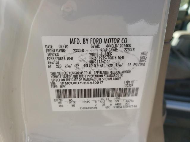 Фото 10 с аукциона – 2011 FORD ESCAPE XLT с VIN 1FMCU0D79BKA30917