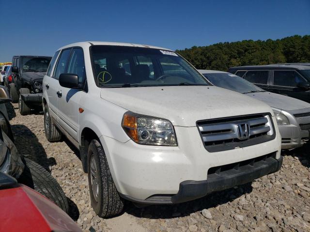 HONDA PILOT LX 2006 with VIN 5FNYF28176B047384 - Photo from auction