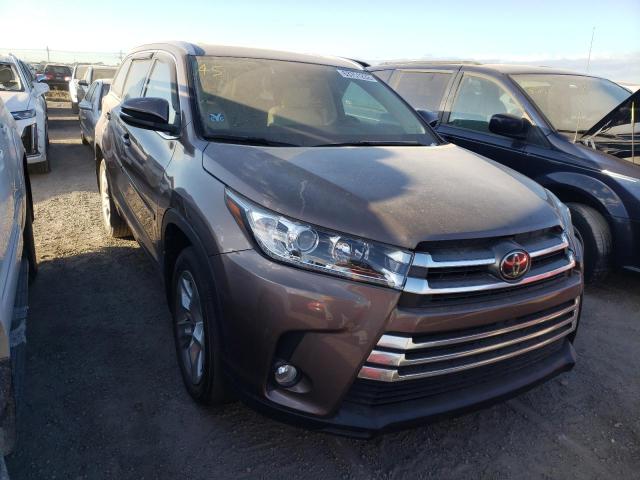 TOYOTA HIGHLANDER 2017 with VIN 5TDYZRFH3HS218629 - Photo from auction