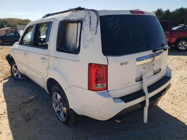Photo 3 from auction – 2013 HONDA PILOT EXL with VIN 5FNYF3H68DB039387