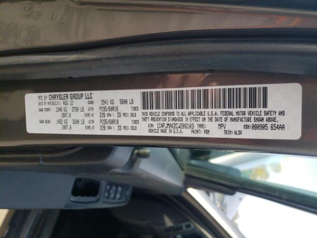 Photo 10 from auction – 2012 JEEP LIBERTY SP with VIN 1C4PJMAK2CW206103