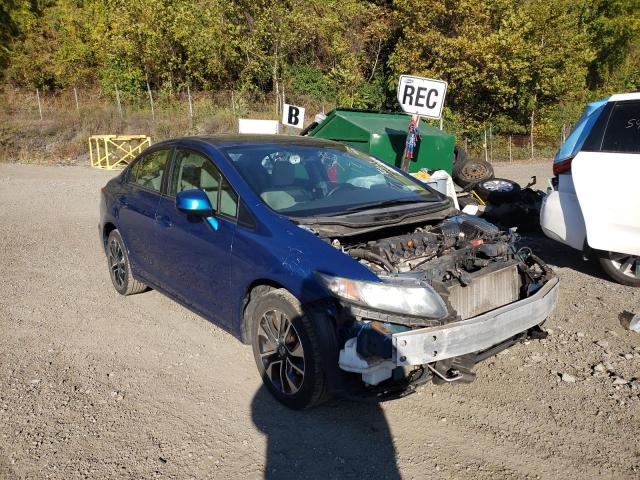 HONDA CIVIC EX 2013 with VIN 19XFB2F8XDE227576 - Photo from auction