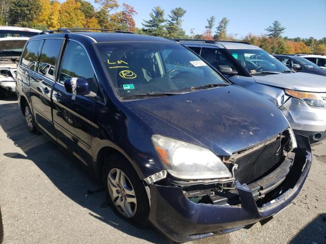 HONDA ODYSSEY EX 2005 with VIN 5FNRL38435B008402 - Photo from auction