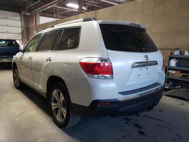 Photo 3 from auction – 2012 TOYOTA HIGHLANDER with VIN 5TDDK3EH2CS136479