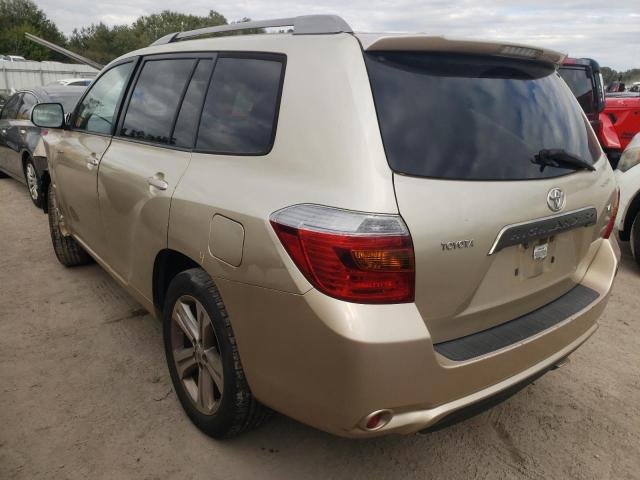 Photo 3 from auction – 2009 TOYOTA HIGHLANDER with VIN JTEDS43A392078650