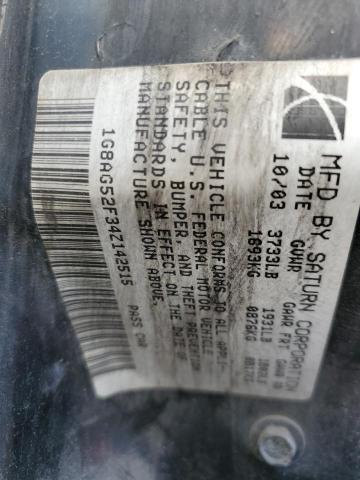 Photo 10 from auction – 2004 SATURN ION LEVEL with VIN 1G8AG52F34Z142515