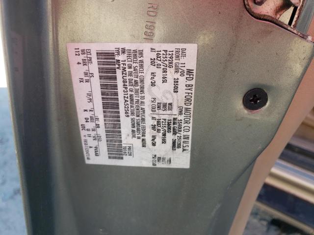 Photo 10 from auction – 2001 FORD EXPLORER E with VIN 1FMZU84P31ZA52569