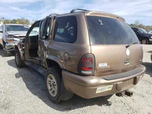 Photo 3 from auction – 2000 DODGE DURANGO with VIN 1B4HS28N0YF171197