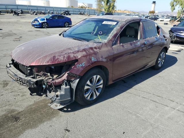 Photo 2 from auction – 2015 HONDA ACCORD LX with VIN 1HGCR2F31FA153099