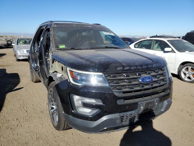 FORD EXPLORER S 2016 with VIN 1FM5K8GT7GGB83098 - Photo from auction