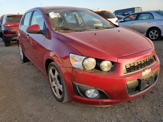 CHEVROLET SONIC 2013 with VIN 1G1JE6SBXD4110455 - Photo from auction