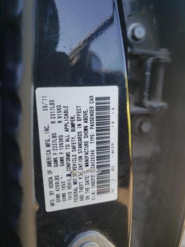 Photo 10 from auction – 2012 HONDA ACCORD SE with VIN 1HGCP2F63CA026348
