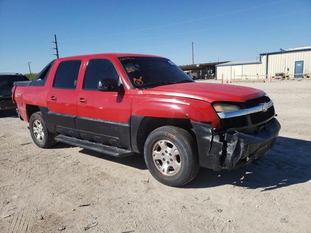CHEVROLET AVALANCHE 2002 with VIN 3GNEC13T62G120917 - Photo from auction