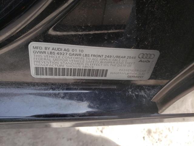 Photo 10 from auction – 2010 AUDI A4 PREMIUM with VIN WAUFFAFL8AN045530