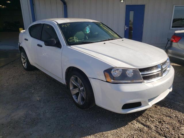 Photo 1 from auction – 2014 DODGE AVENGER SE with VIN 1C3CDZAB9EN166571