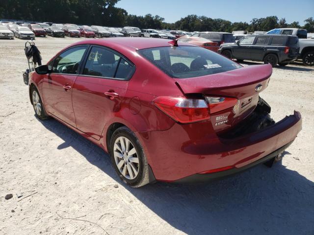 Photo 3 from auction – 2016 KIA FORTE LX with VIN KNAFX4A66G5443733