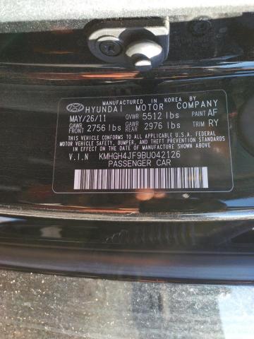 Photo 10 from auction – 2011 HYUNDAI EQUUS SIGN with VIN KMHGH4JF9BU042126