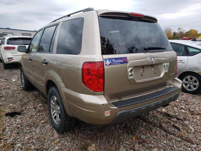 Photo 3 from auction – 2005 HONDA PILOT EXL with VIN 5FNYF18665B050653